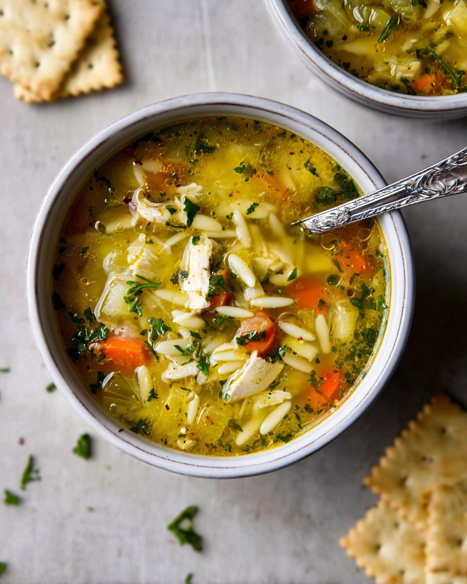 Vegetable Orzo Soup