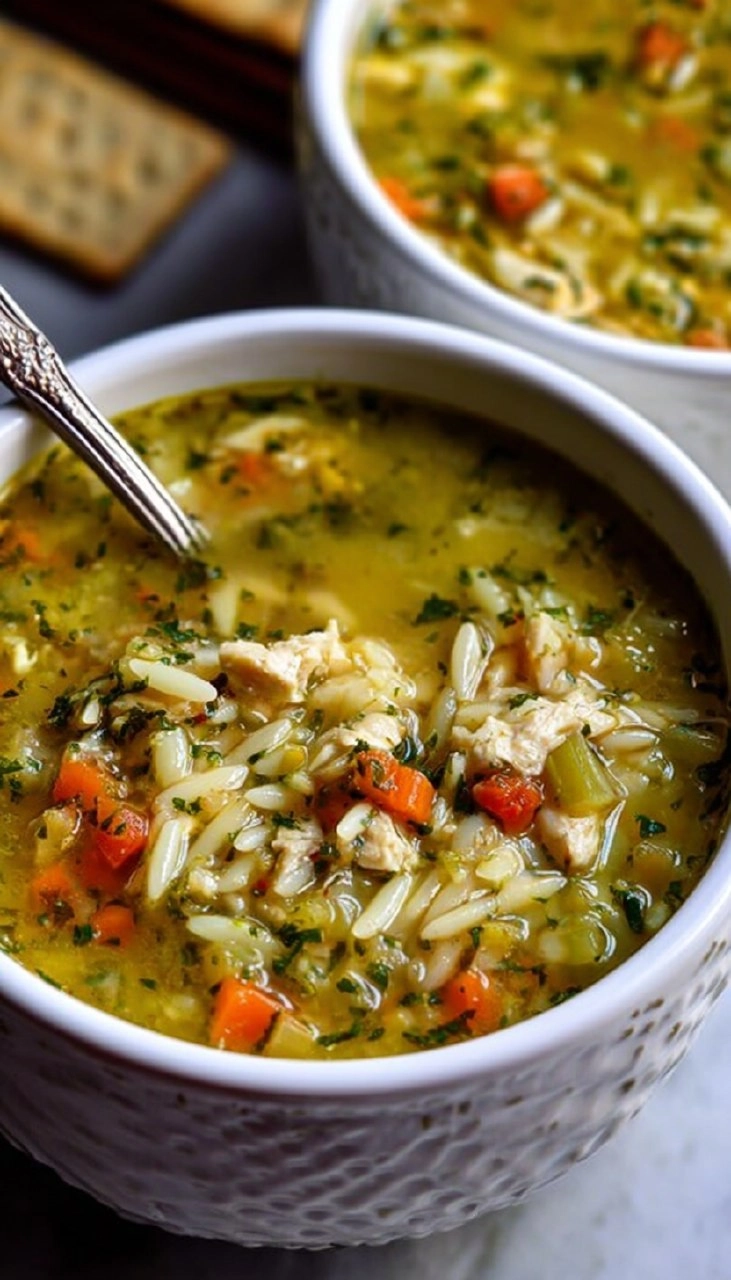 Vegetable Orzo Soup