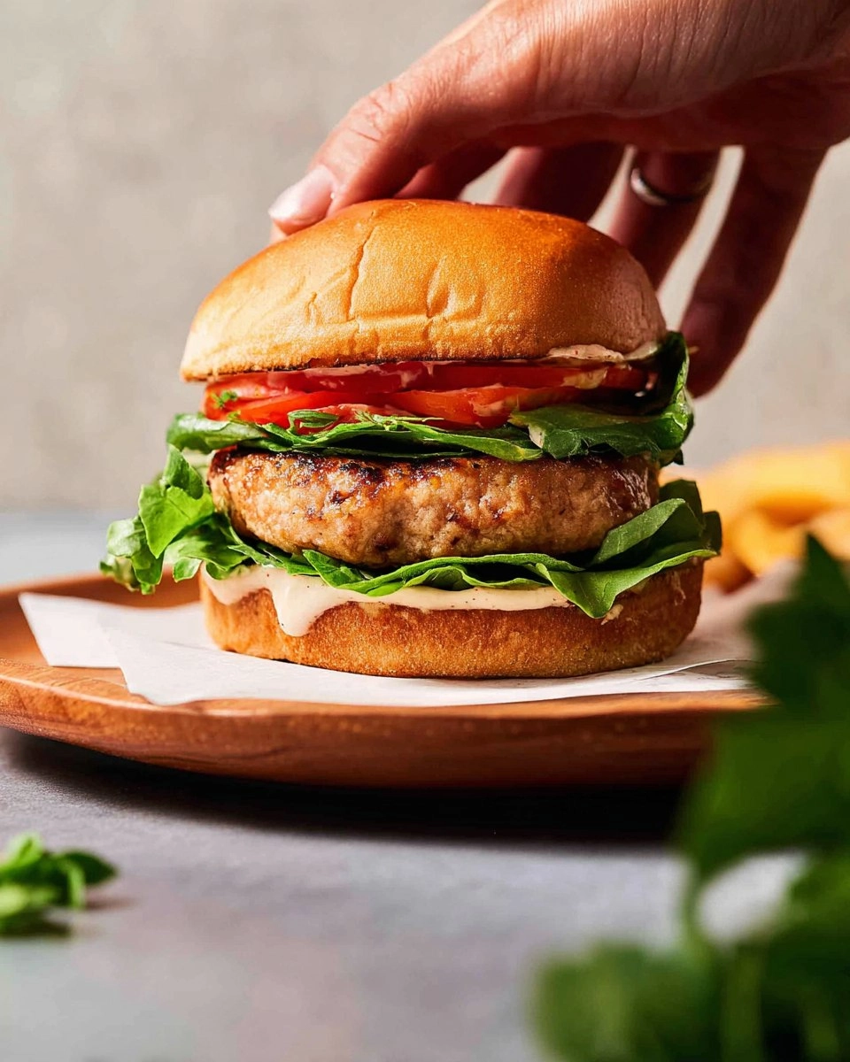 Air Fryer Turkey Burgers