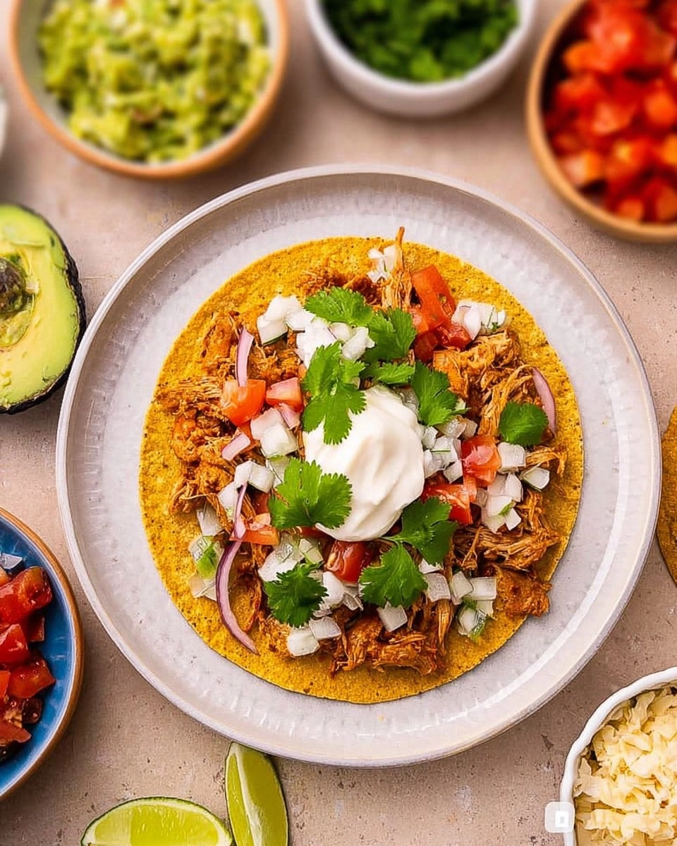 Chicken Tinga Tostadas