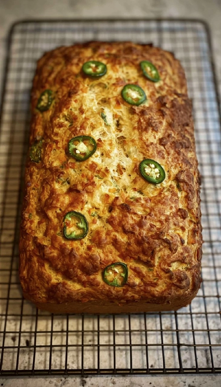 Jalapeno Cheddar Beer Bread
