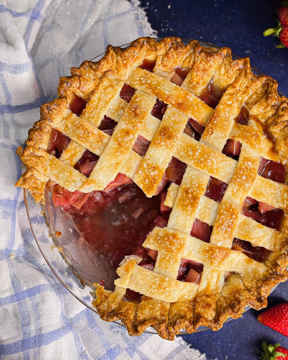 Strawberry Rhubarb Pie