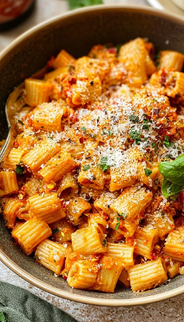 Sun-dried-Tomato-Pesto-Pasta-Recipe
